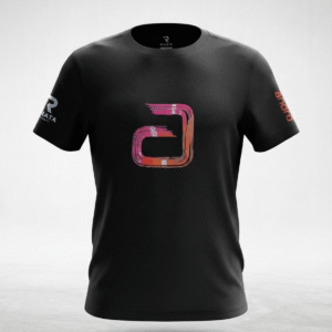 andro t shirt chingo black/purple orange